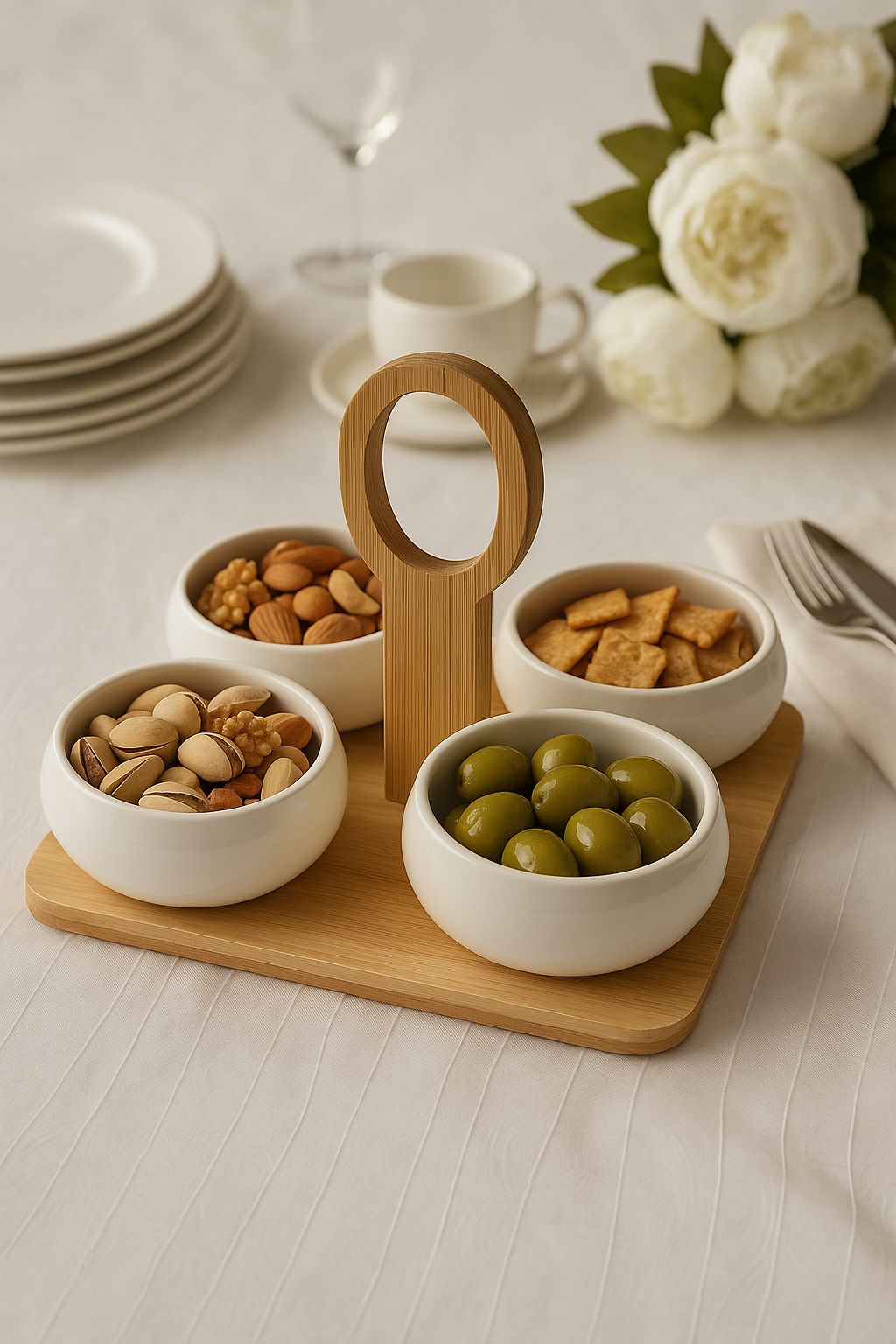 Bavary Chubby 4-teiliges Snackbrett | 4er-Set