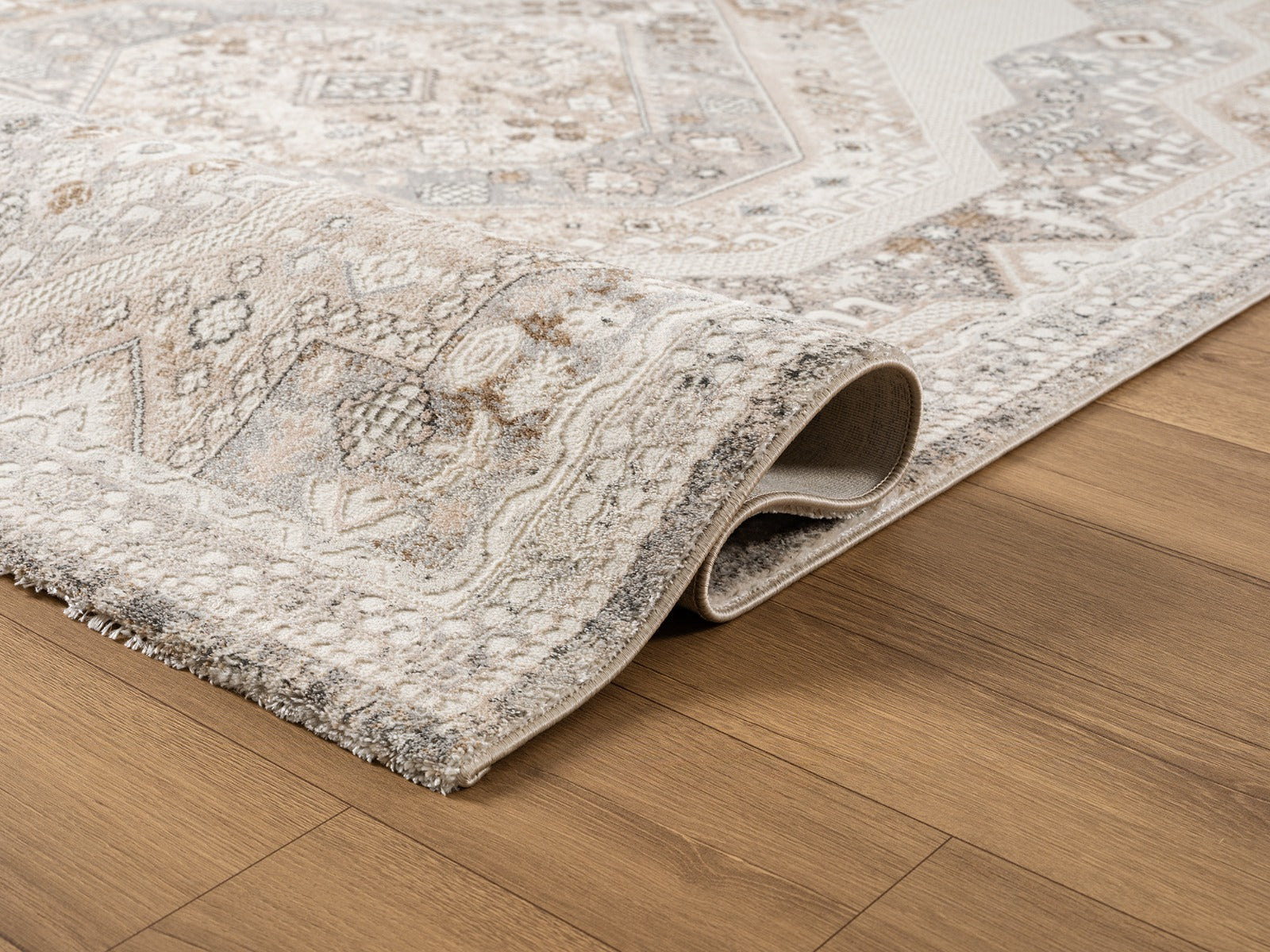 Angora Vizon Halı Ma026A Bej-Grau