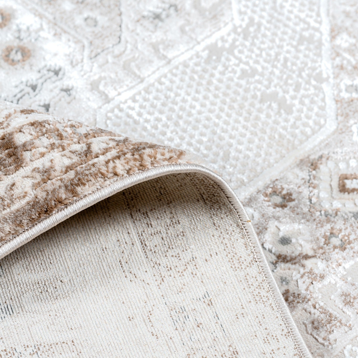 Angora Richmond 9734 Akrilik Halı Cream-Cream