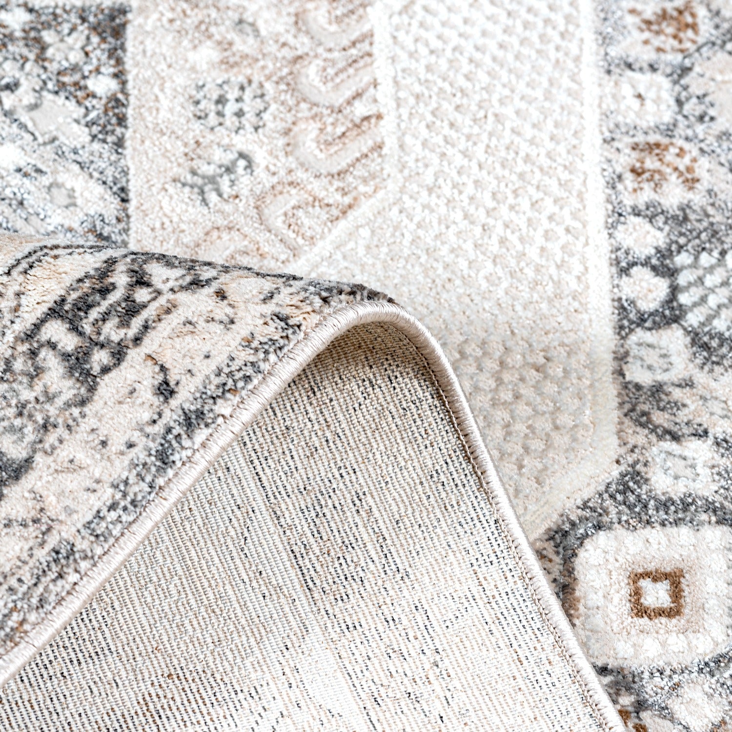 Angora Richmond 9734 Akrilik Halı Grau-Cream