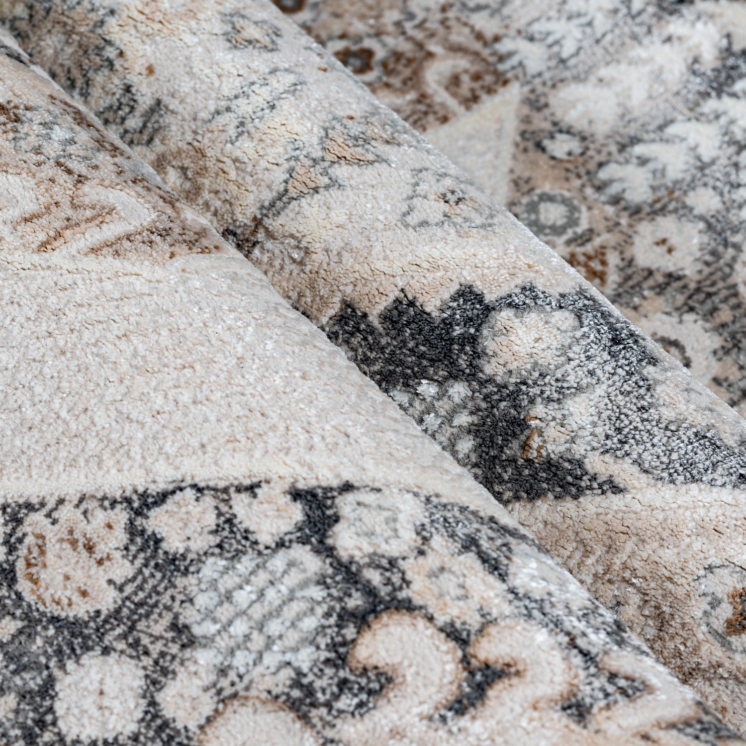 Angora Richmond 9734 Akrilik Halı Grau-Cream