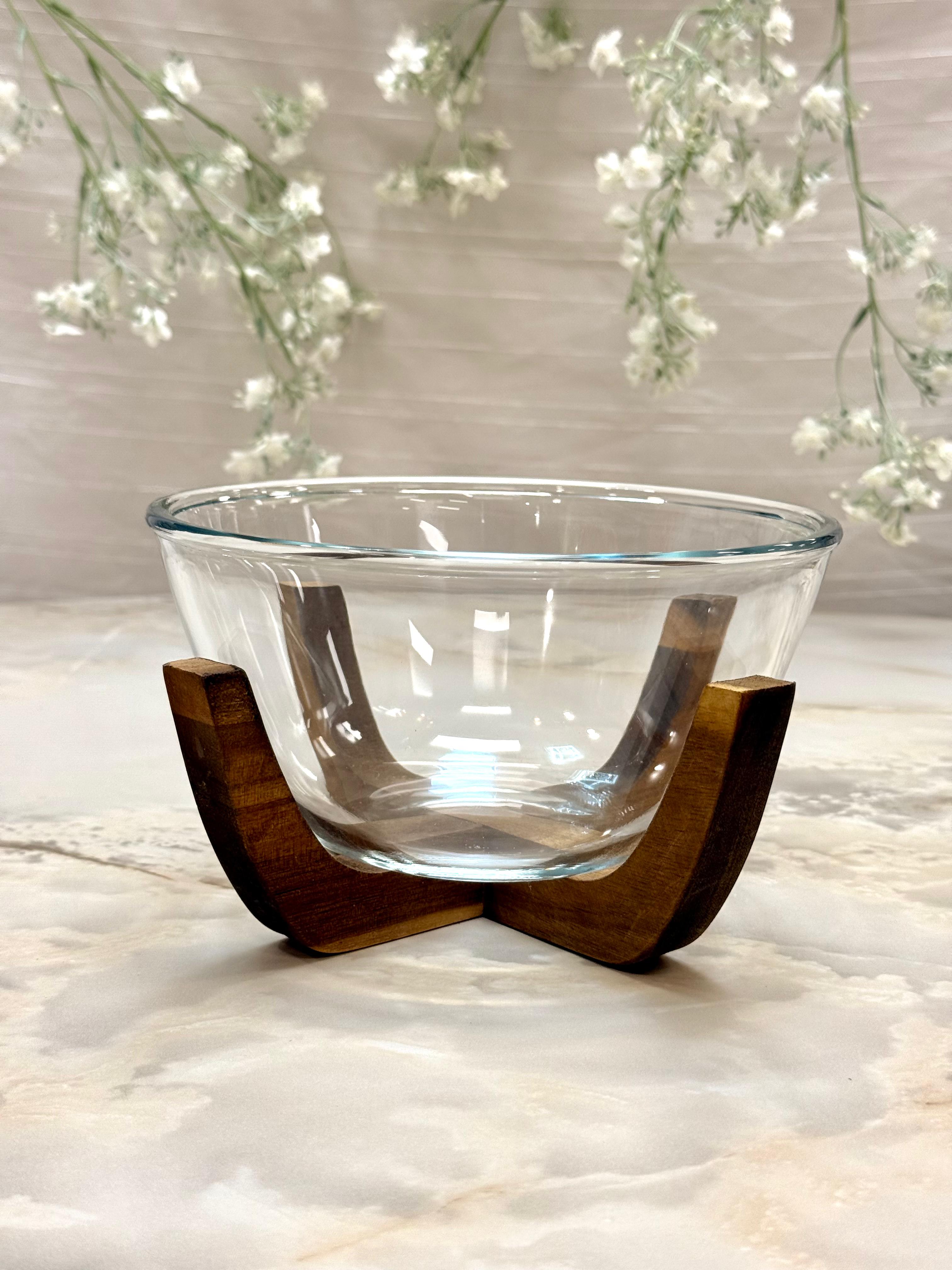 Bol rond en verre Bavary, diamètre 20 cm - 1,2 litre