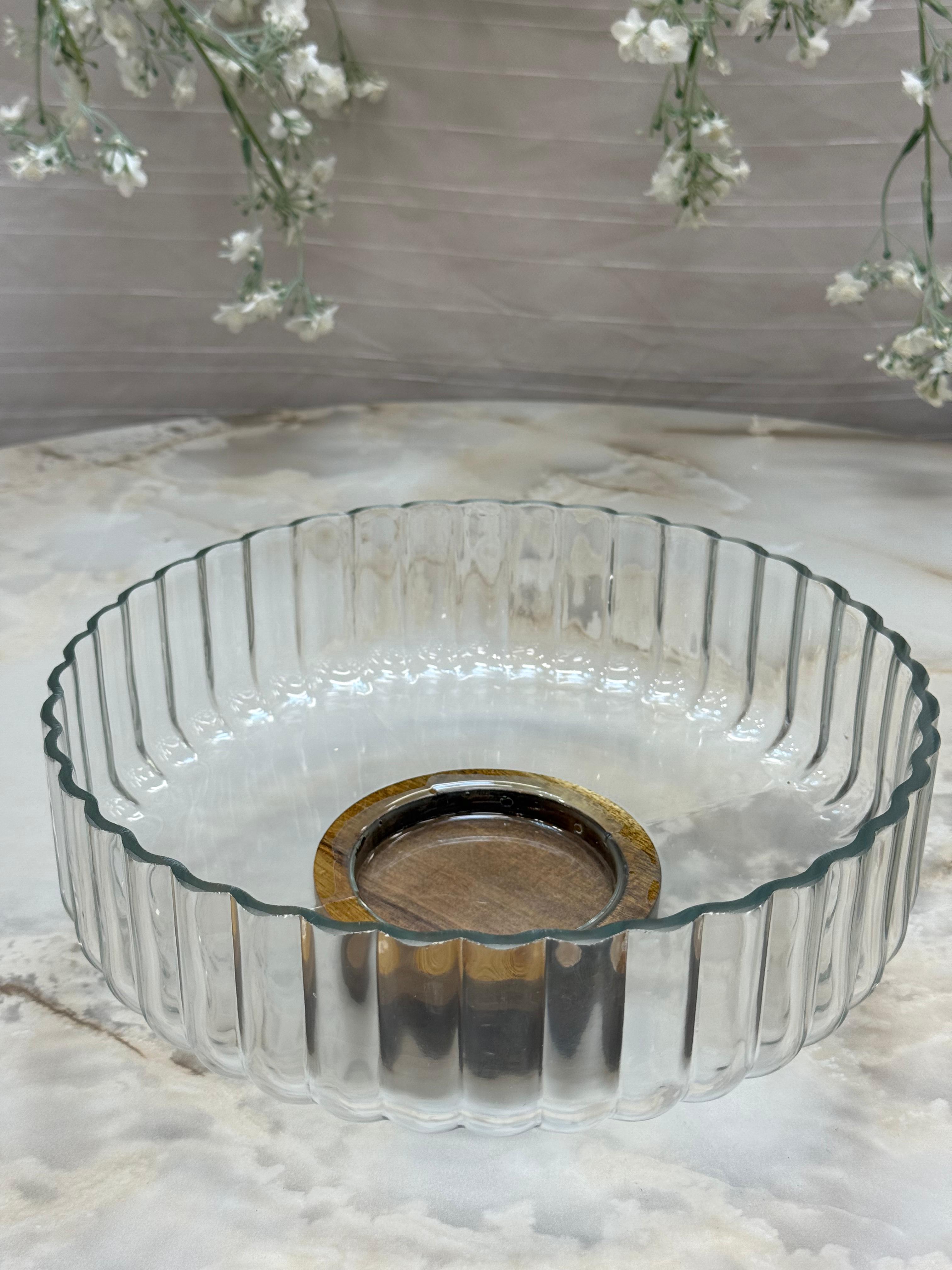 Bol en verre Bavary, diamètre 26 cm - 2,9 l