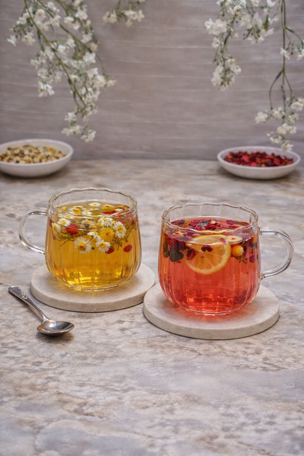 Tasses à thé avec anse Timeless - lot de 2