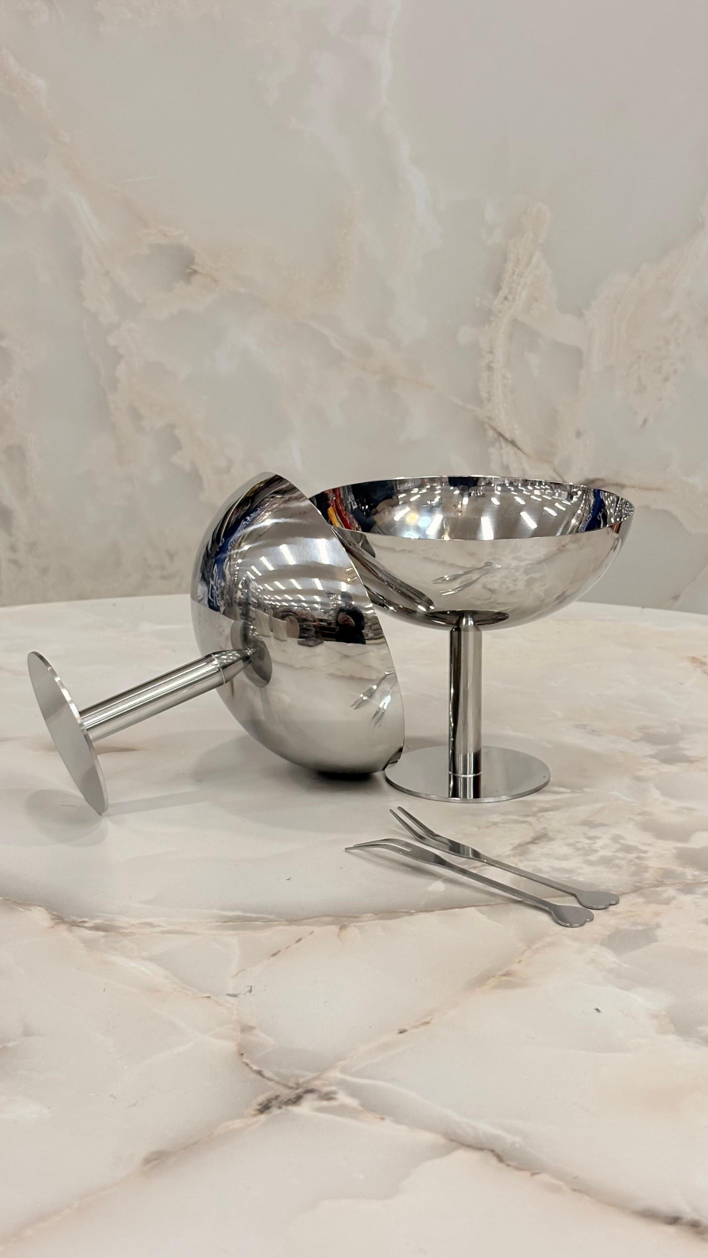 Aura Servier-Doppelschalen 13,5 cm