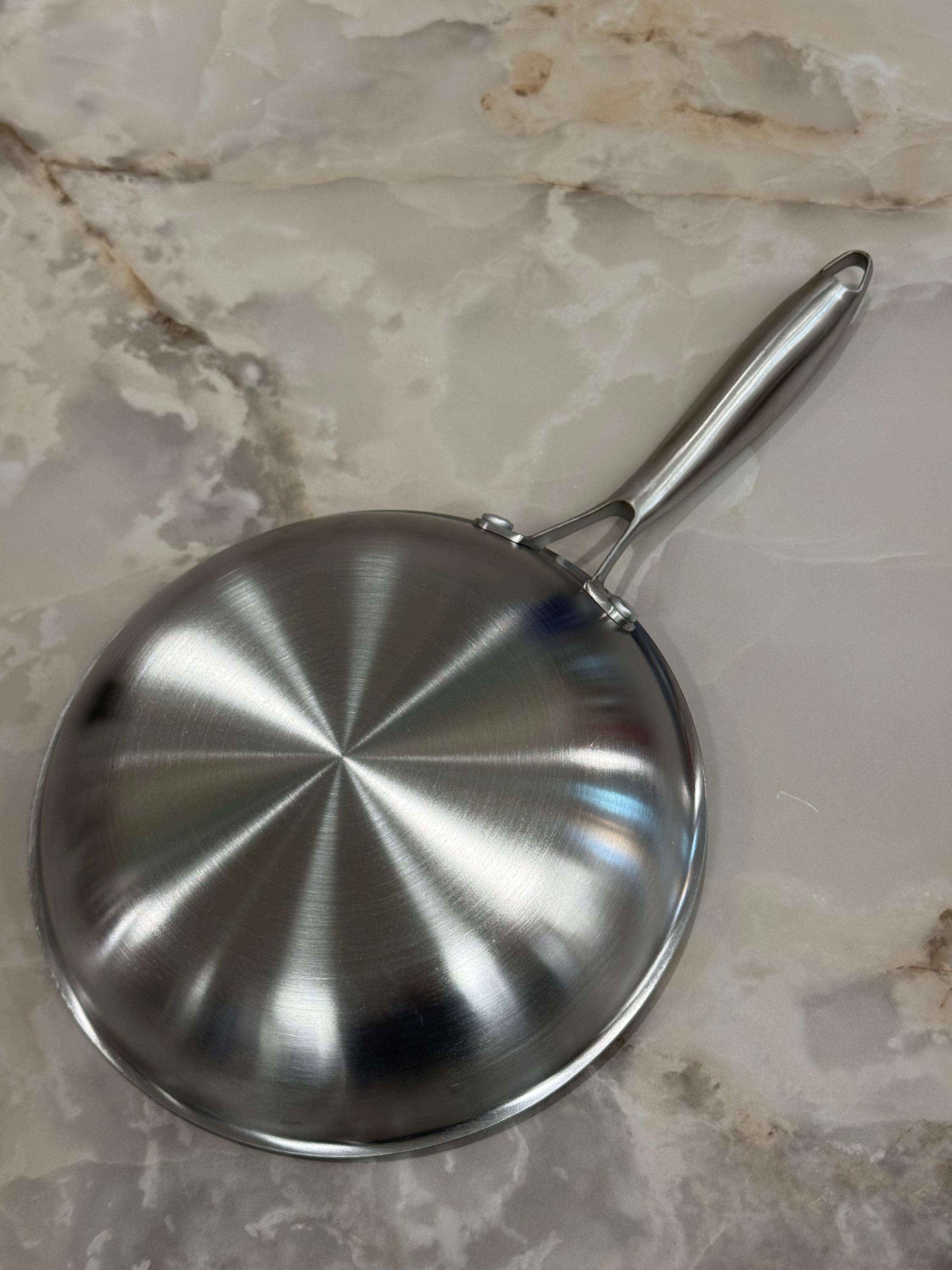 Bavary Inox Paslanmaz Tava 24 Cm/ Paslanmaz Çelik Pan 24 CM