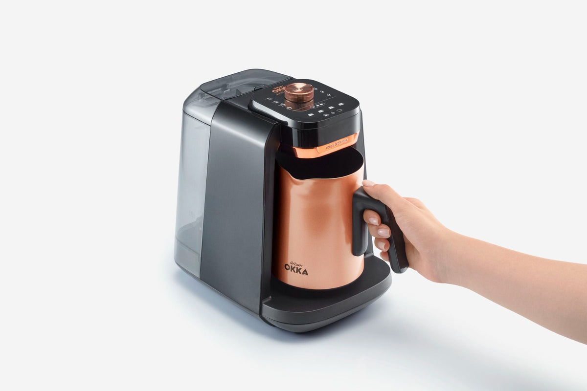 Arzum Okka Rich Pro Plus Su Tanklı Kahve Makinesi | Bakır