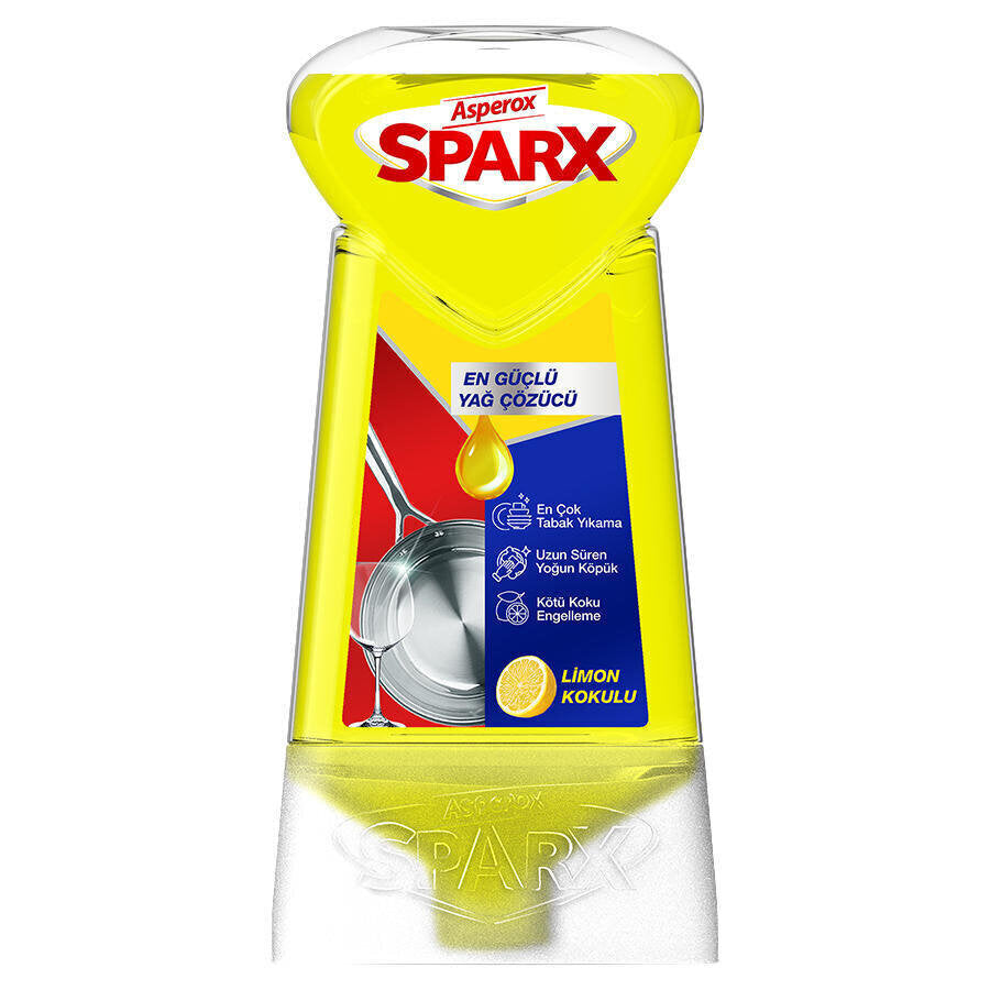 Asperox Sparx Limon Kokulu Sıvı Bulaşık Deterjanı 650 ml