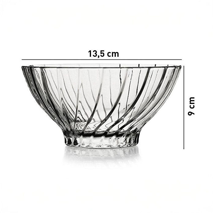 Pasabahce Bouquet 530024 Set van 4 kommen 455 cc
