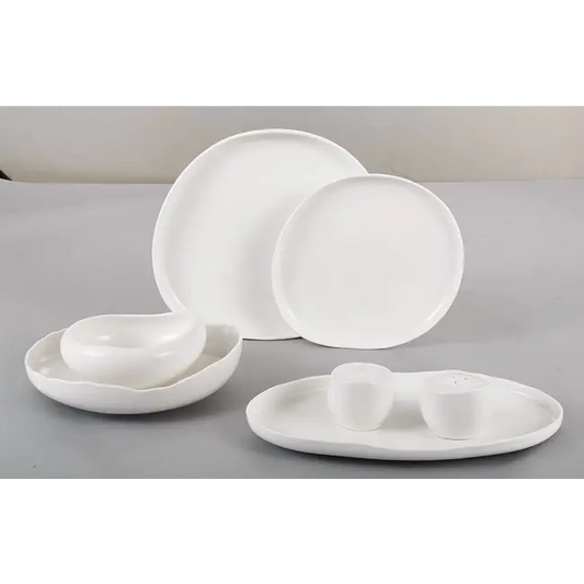 Bavary Capital Diner Set / 27 Delig voor 6 Personen / Wit