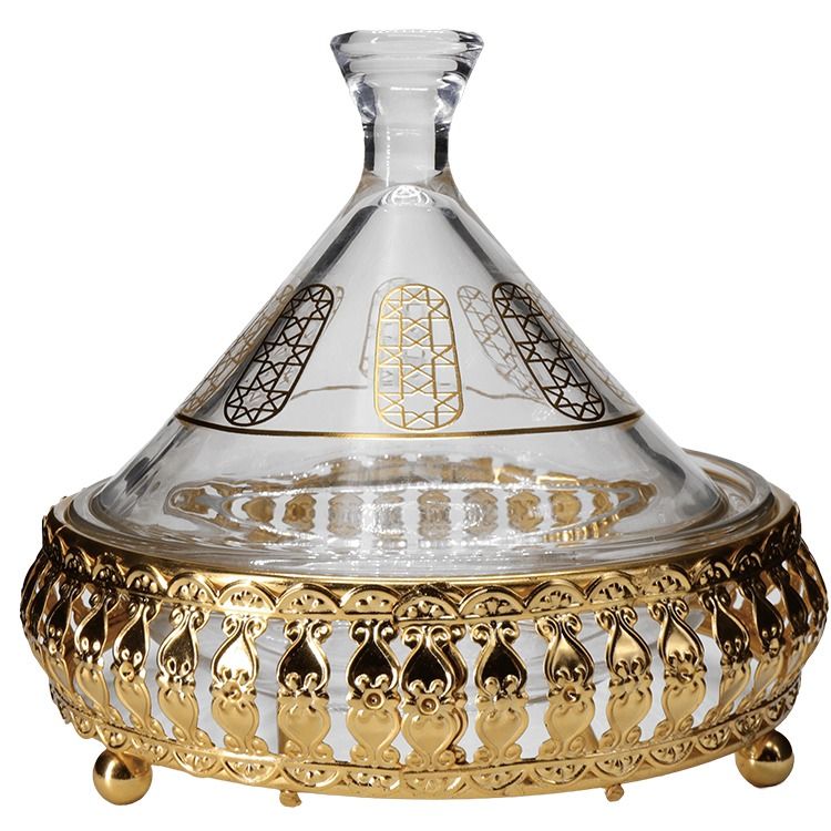 Bricard Almeria Tajine Set 101 Altın Rengi 2 Parça | Ø15CM