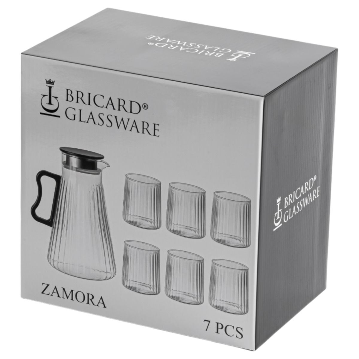 Bricard Zamora 6 Bardaklı Sürahi Seti | 7 Parça