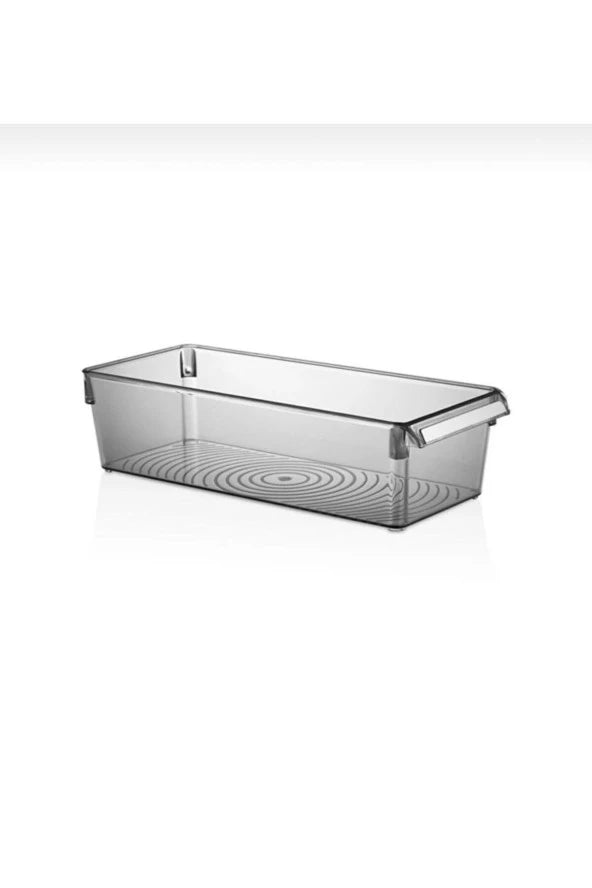 Vip Ahmet Vps-024 Mina Transparante Plastic Organizer met Rookkleurige Kapaklı – 2500 ml
