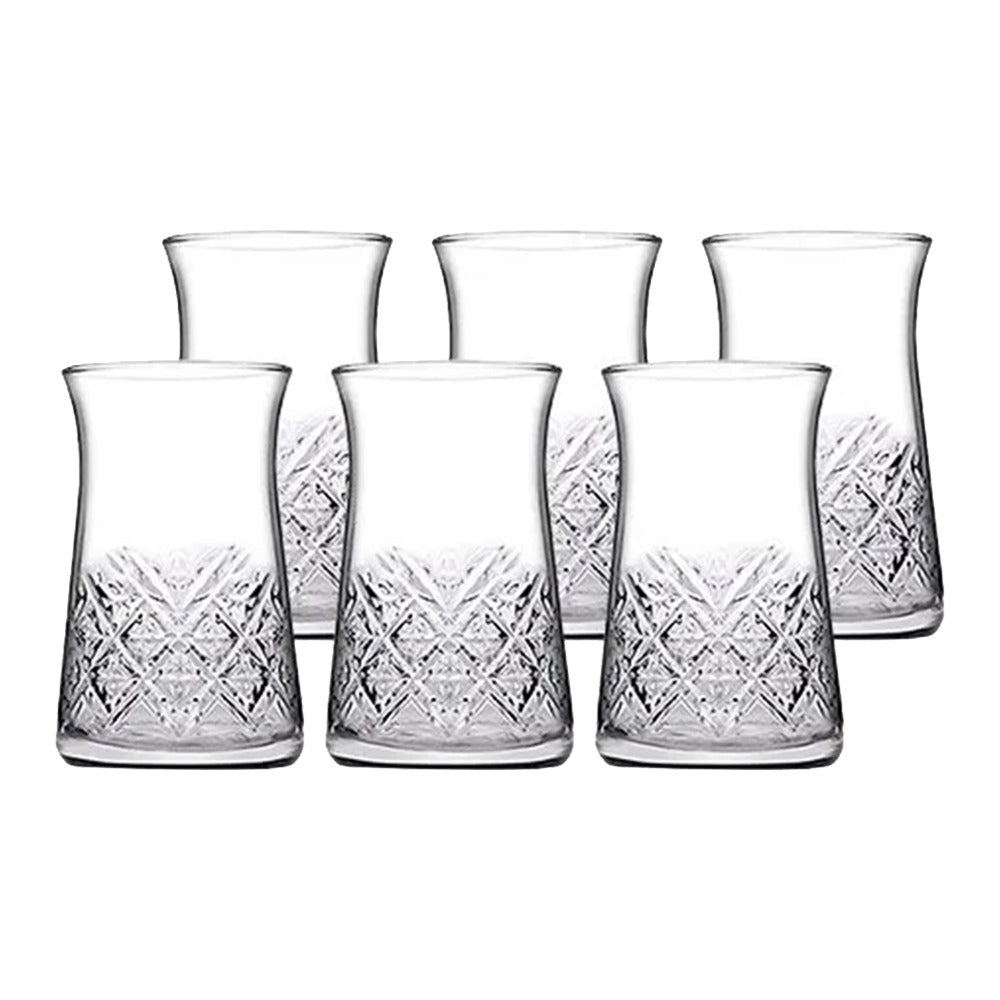 Paşabahçe Timeless 6-Piece Tea Glass Set