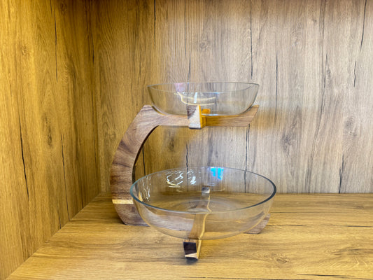 Bavary Pure serve 2-laagse etagère