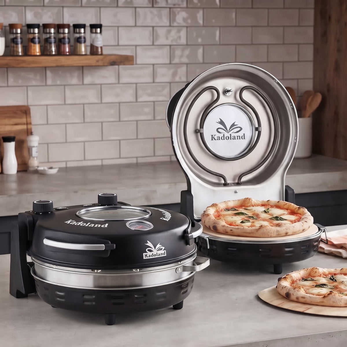 Kadoland 2x Pizzaoven Nieuw model / Pizzamatik | Steenoven