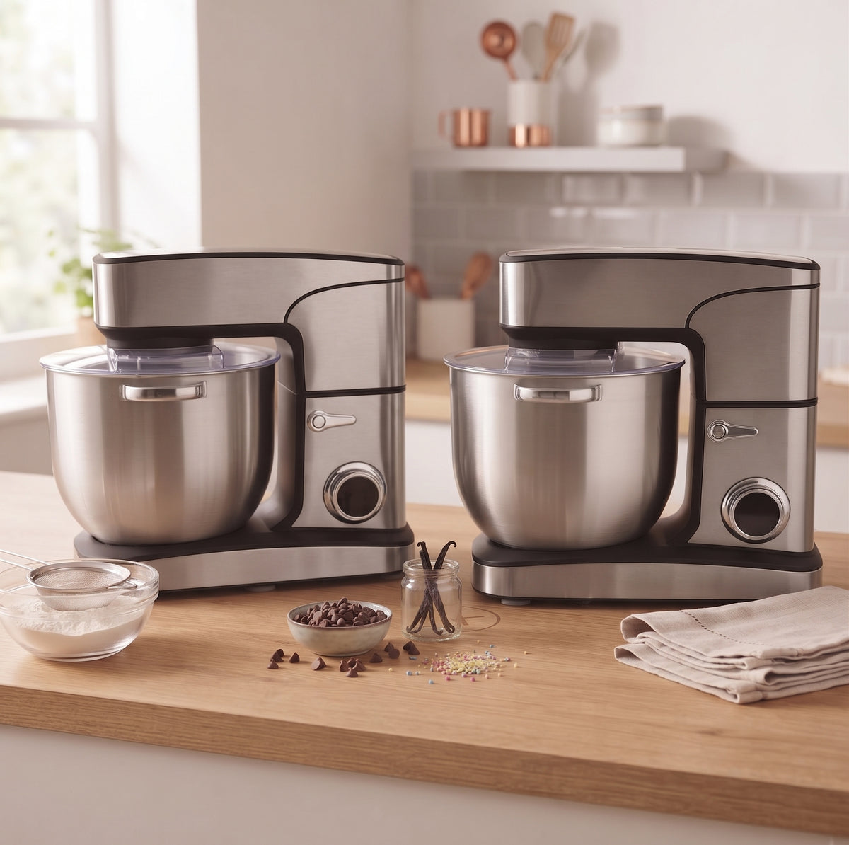 2x 16 Kadoland Teigmaschine / Kitchen Chef / Standmixer / 16 Liter / 2800 W (Vorbestellung: Lieferung: 31. Oktober)