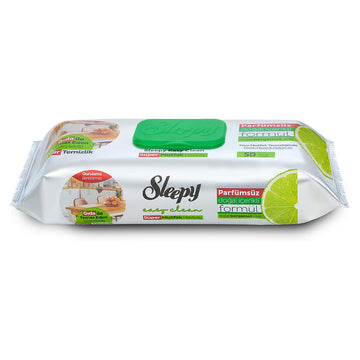 Sleepy Easy Clean Süper Yüzey Temizlik Mutfak Havlusu&Mendili Bergamot Yağlı 50 Yaprak