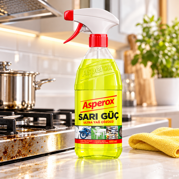 Asperox Sari Guc Ultra Yağ Çözücü Sprey 1 lt