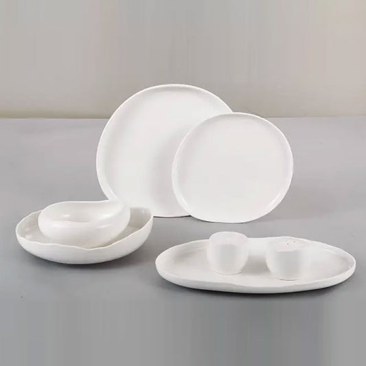 Bavary Capital Diner Set / 27 Delig voor 6 Personen / Wit