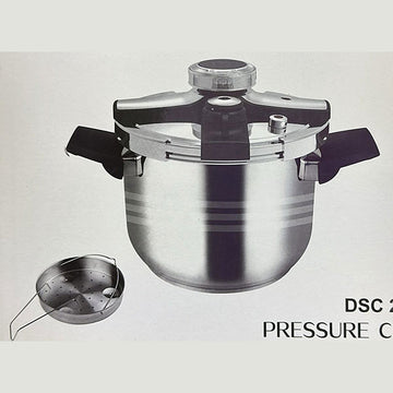 Bavary Snelkookpan - 4 Liter - Ø 22 cm - RVS - Inductie