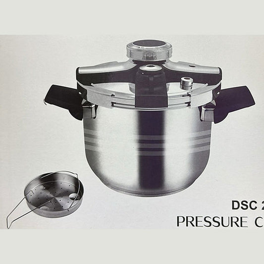 Bavary Snelkookpan - 6 Liter - RVS - Inductie