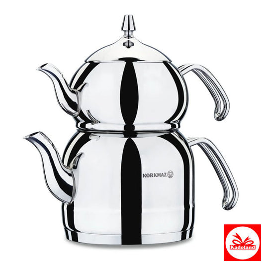 Korkmaz Efendy Theepot Set – Teekanne – Teapot – Çaydanlık Takımı / A-221