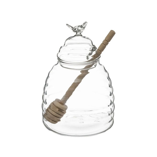 Bavary Honingpotje mit Holzlöffel – Honingglas – 40 ml