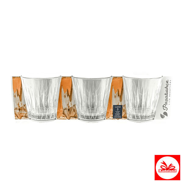 Paşabahçe Luzia 520244 Set van 3 glazen - 300 ml
