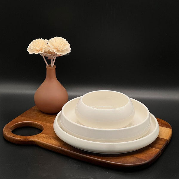 White Moon servies 27-delig. | Tafelservice voor 6 personen