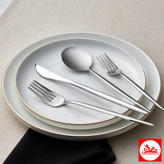 Karaca Apricot Faro 24 Parça 6 Kişilik Çatal Kaşık Bıçak Kutulu