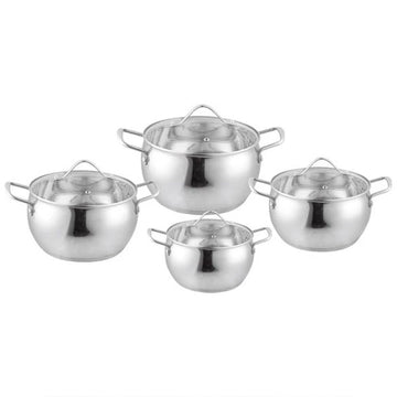Bavary Apple Shape Cookware Set Pannenset 8 pcs