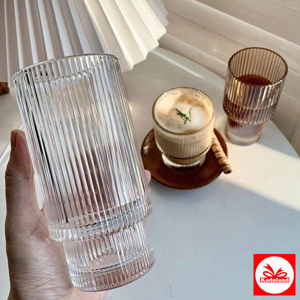 Verres à long drink Bavary Ripple, lot de 6 | Verres à boisson, lot de 6 | Verre à boisson, lot de 6