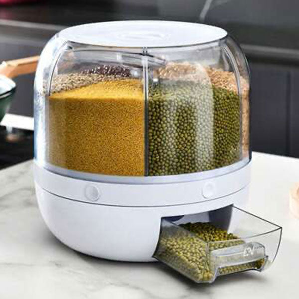 Bavary Voorraaddispenser - 4,2 l - Wit | Crème