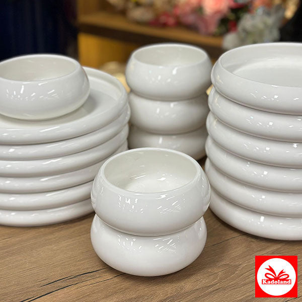 White Moon servies 27-delig. | Tafelservice voor 6 personen