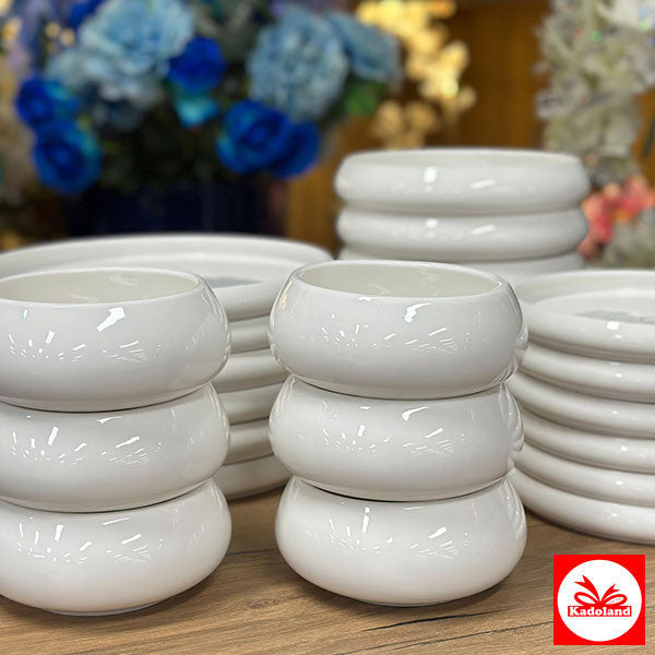 White Moon servies 27-delig. | Tafelservice voor 6 personen