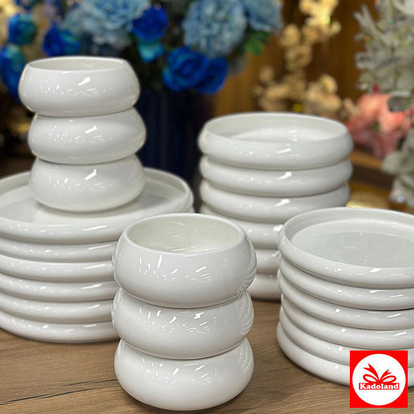 White Moon servies 27-delig. | Tafelservice voor 6 personen