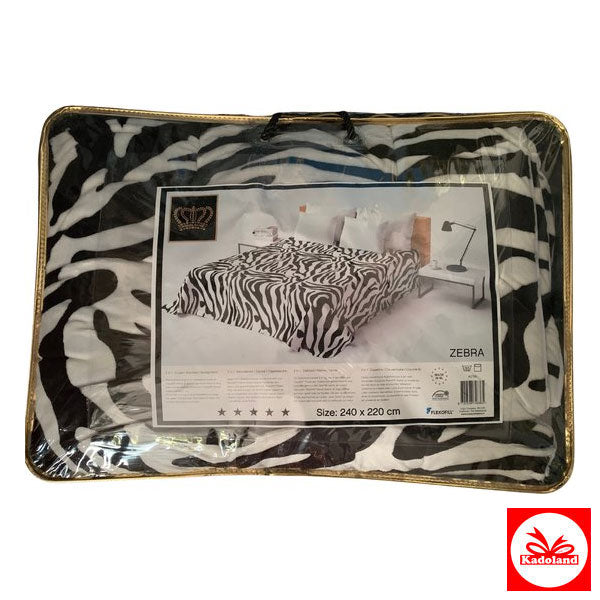 Kadoland Casablanket Zebra Style Luxury Blanket | Duvet – Blanket-Comforter