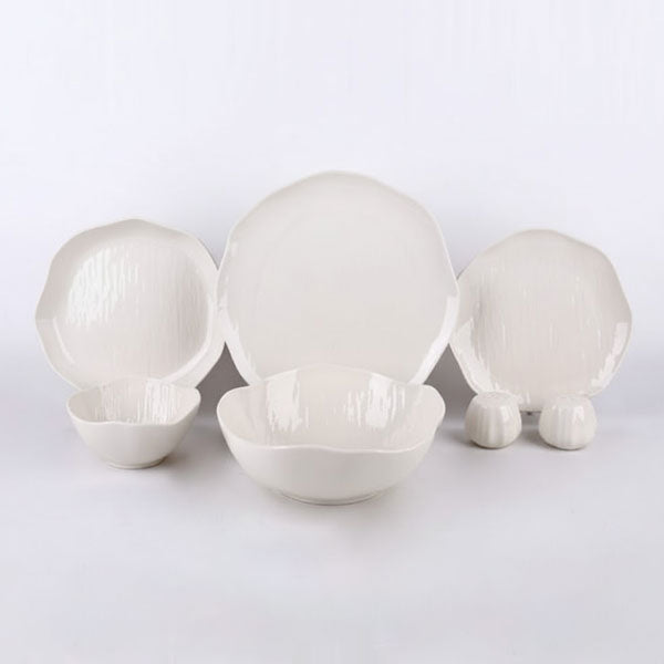 Kadoland Clover White 27-delige Serviesset / 6 personen