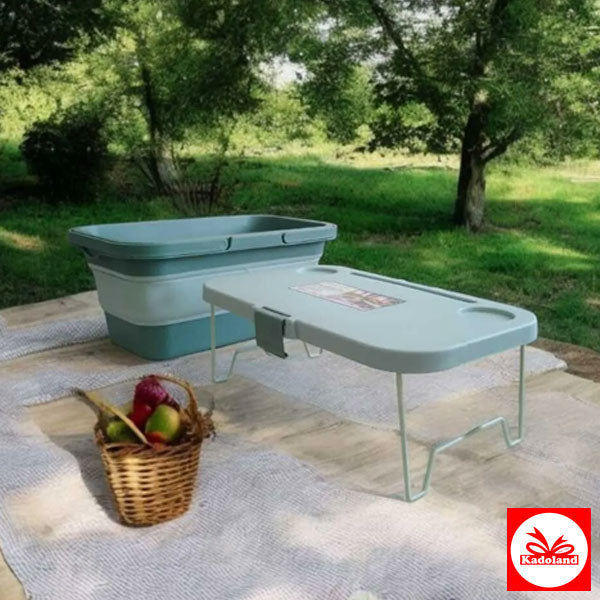 Panier pliable polyvalent Vip Ahmet Helen 17 litres – avec table