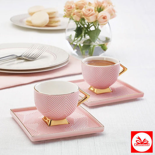 Karaca Art Deco 2 Kişilik Kahve Fincan Takımı 80 ml / 4 Pcs.