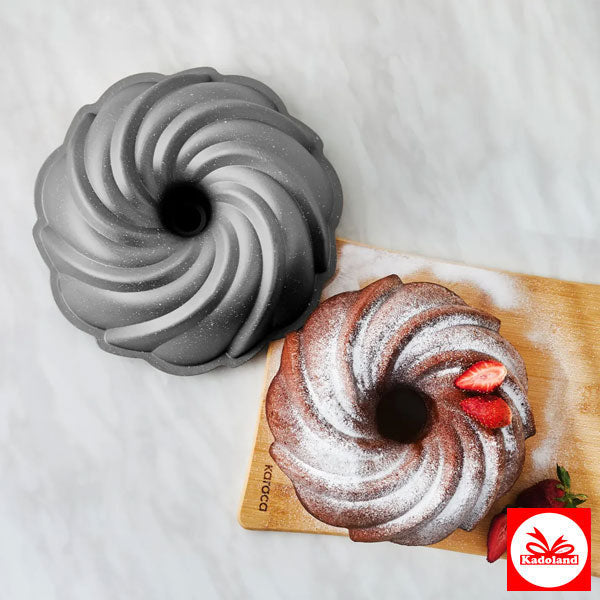 Karaca Cake Pro Pare Döküm Kek Kalıbı, Antrasit, 24 cm