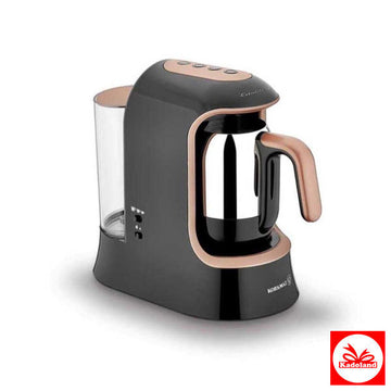 KORKMAZ 862-02 KAHVEKOLİK AQUA KAHVE MAKİNASI/KOFFIEMACHINE SİYAH/ROSAGOLD