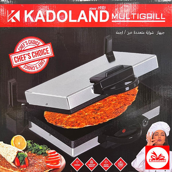 Kadoland Lahmacun- und Bazlama-Maschine | Inklusive Pfanne