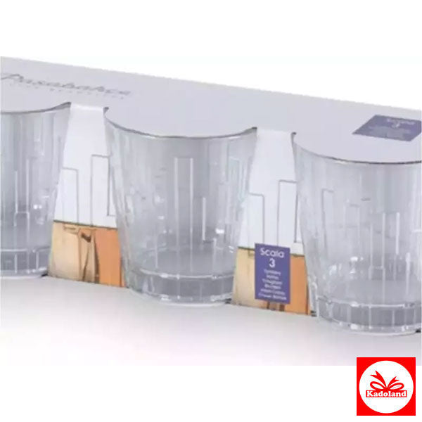 Paşabahçe 520234 Scala, lot de 3 verres de 300 ml