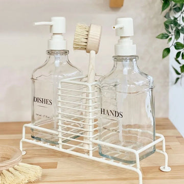 MIEN Keuken Vloeibare Zeepdispenser-Wasmiddeldispenser Standaardset 2x500ml / 2116420-W