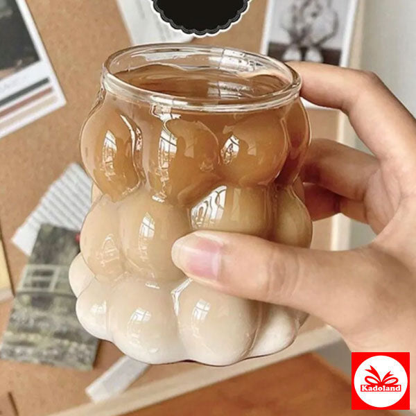Mulex Üzüm Salkımlı Cam Bardak Kulplu | Druivenvorm Cam | 2 li Set