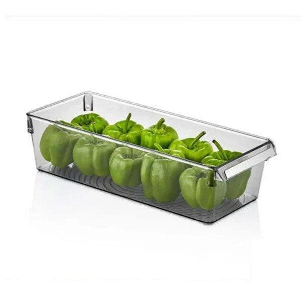 Vip Ahmet VPS-024 Mina Transparante Plastic Organizer met Rookkleurige Deksel – 2500 ml