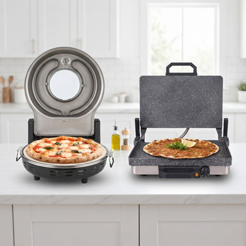 Kadoland Lahmacun Ve Bazlama Multigrill + Kadoland Pizza Oven New Model/ Pizzamatik | Stone Oven