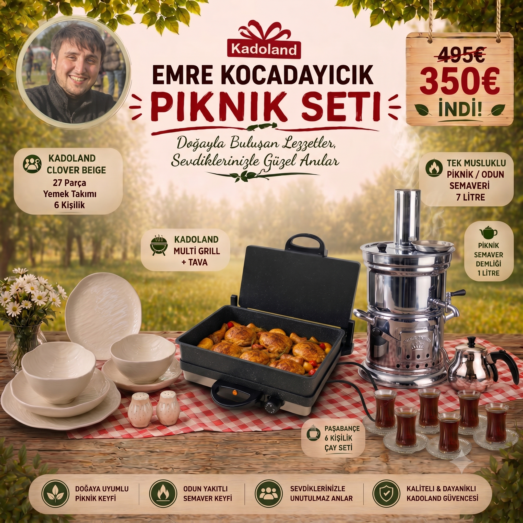Emre Kocadayıcık Piknik Seti